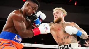 Jake Paul Defeating Andre August with Swift Precision