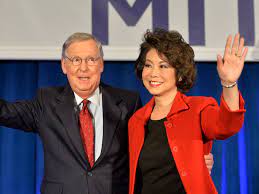 Mitch McConnell with his wife