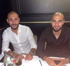 Sofyan Amrabat with his brother