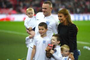 Wayne Rooney wife-children