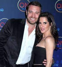 billy miller with his wife